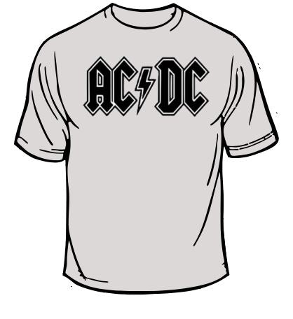 ACDC T-shirt Custom