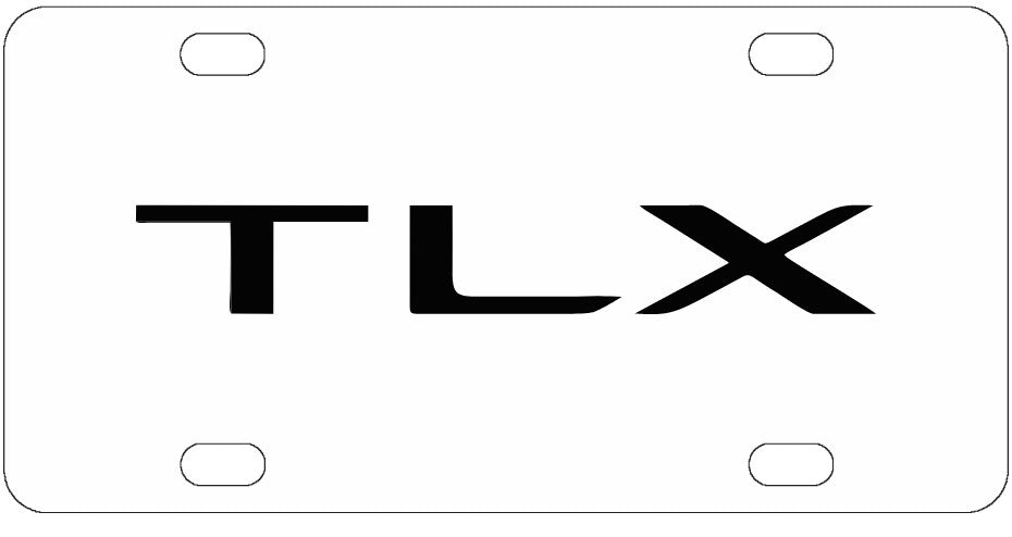 Acura TLX License Plate