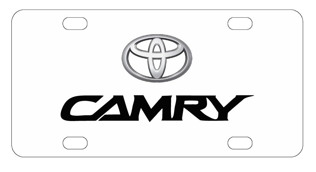 Toyota Camry License Plate