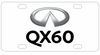 Infinti QX 60 License Plate