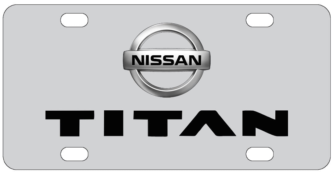 Nissan Titan License Plate