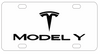 Tesla Model Y License Plate