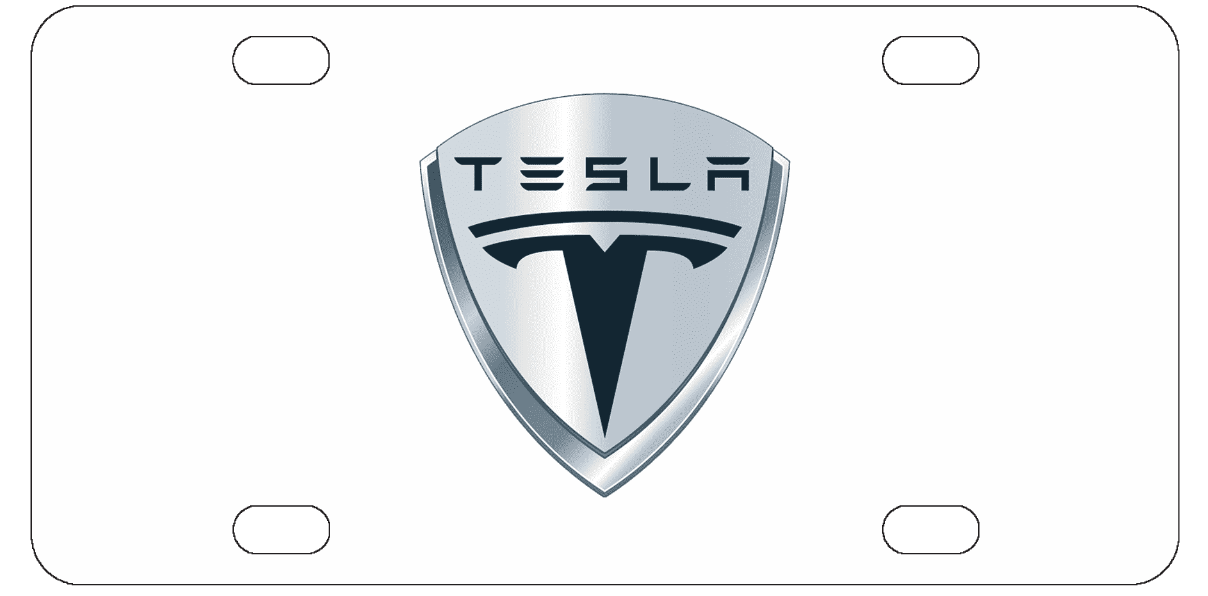 Tesla License Plate