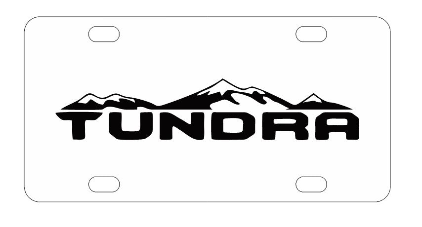 Toyota Tundra License Plate