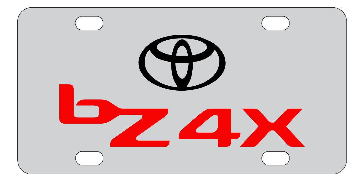 Toyota BZ4X License Plate