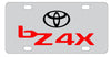 Toyota BZ4X License Plate