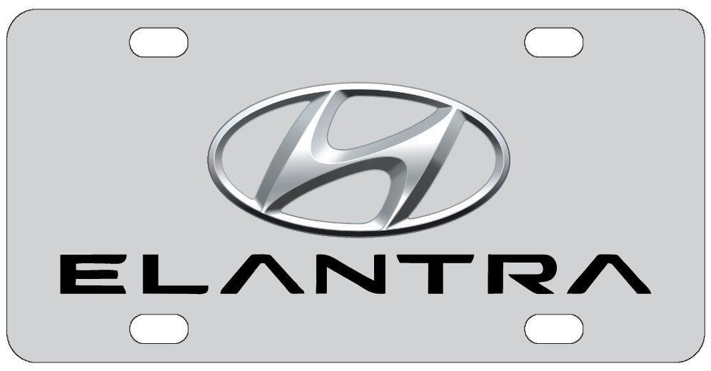 Hyundai Elantra License Plate