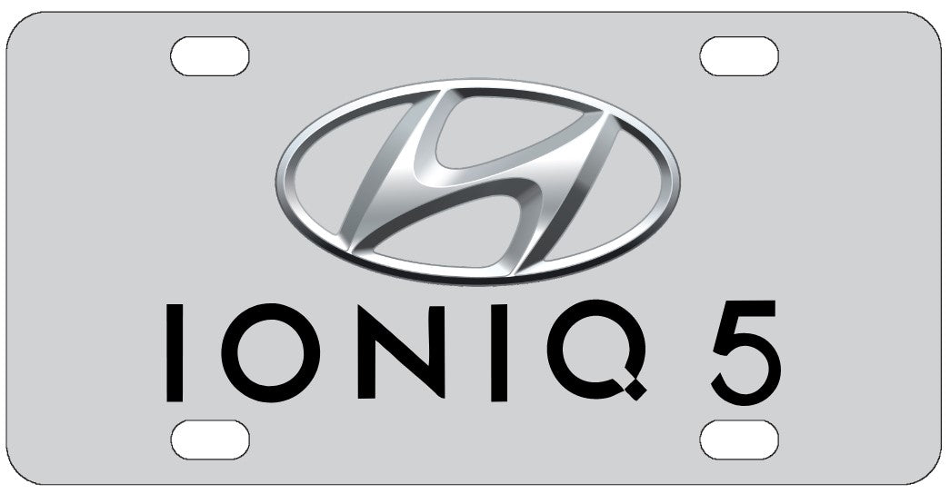 Hyundai IONIQ 5 License Plate