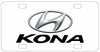 Hyundai Kona License Plate