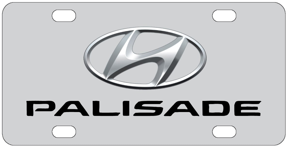 Hyundai Palisade License Plate