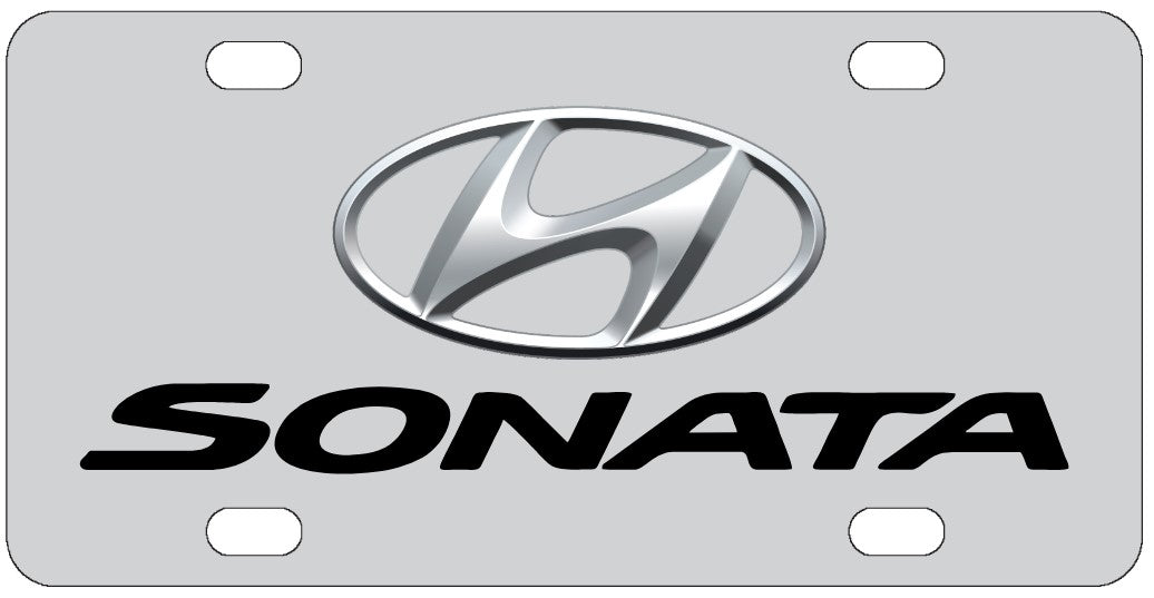 Hyundai Sonata License Plate