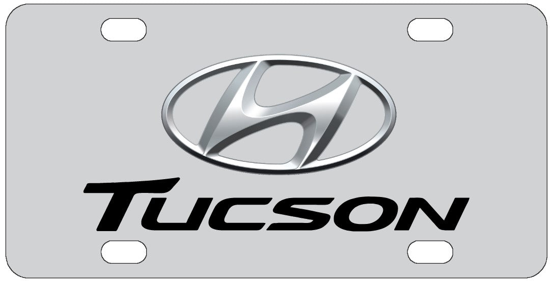 Hyundai Tucson License Plate