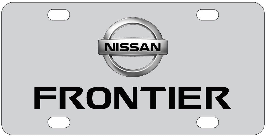 Nissan Frontier License Plate