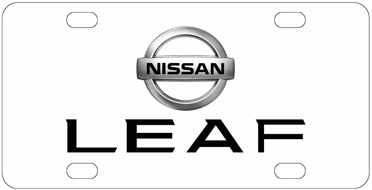 Nissan Leaf License Plate