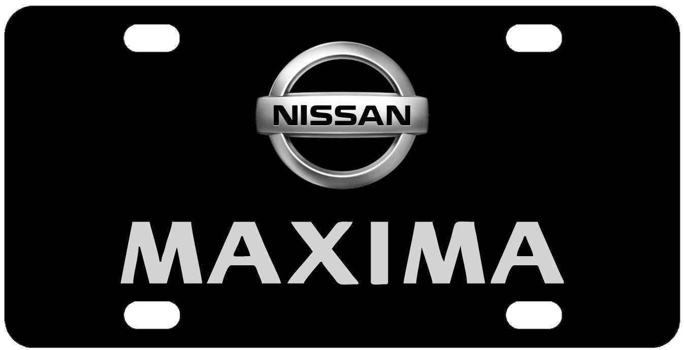 Nissan Maxima License Plate – Custom Creations