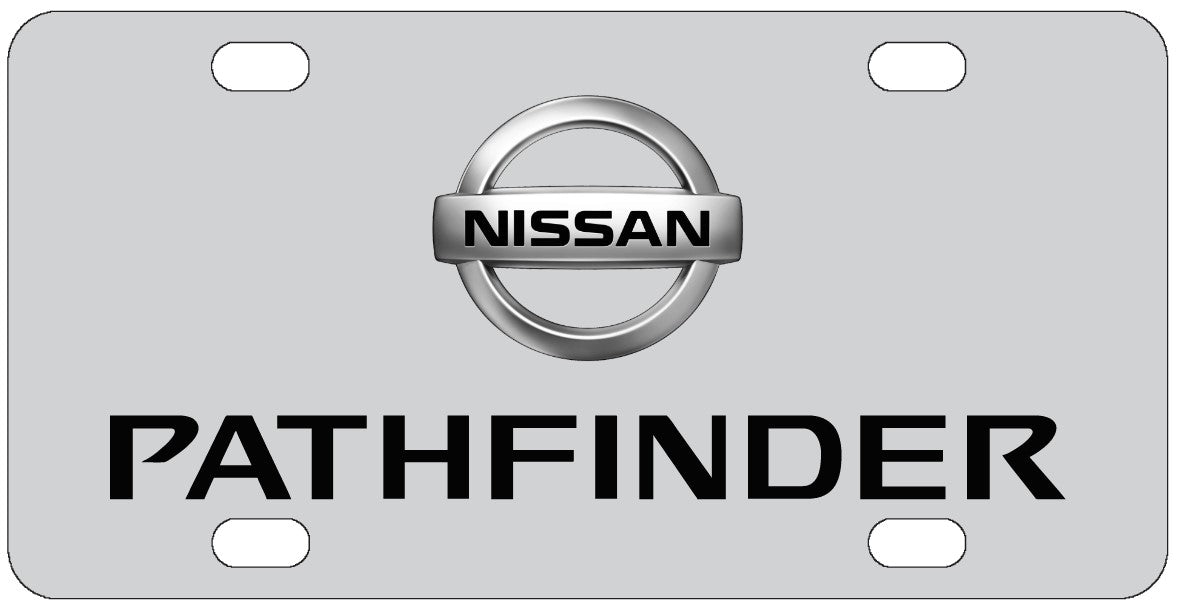 Nissan Pathfinder License Plate