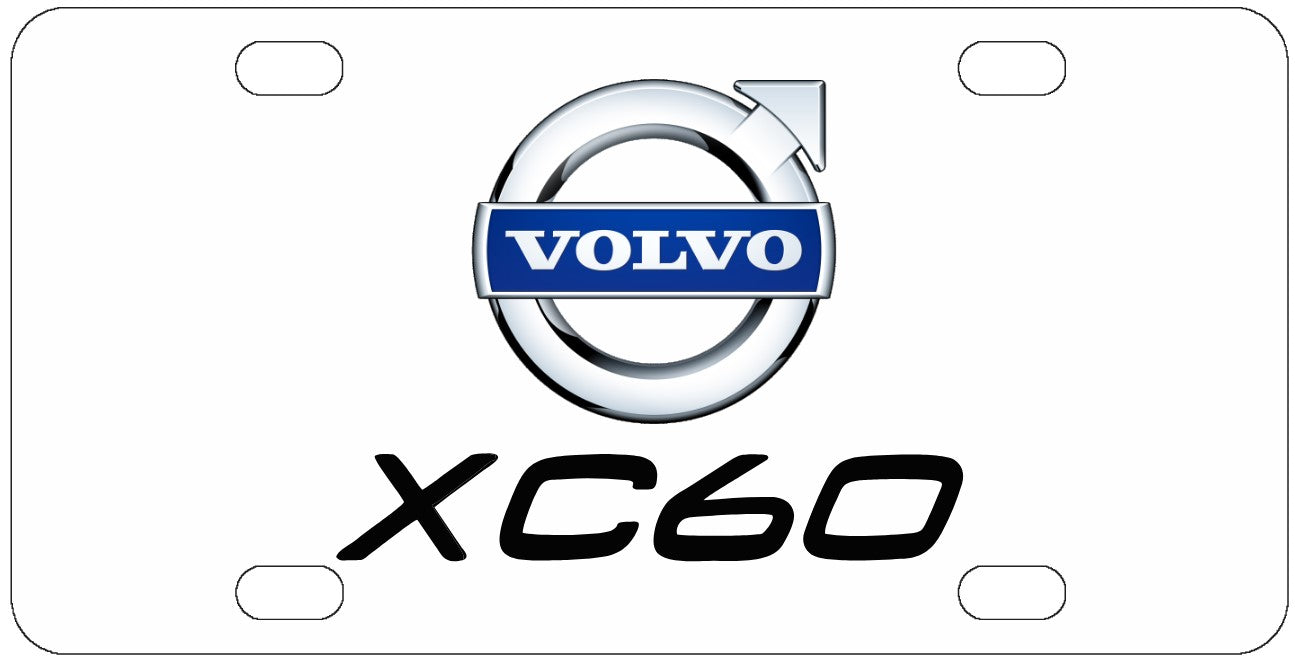 Volvo XC 60 License Plate