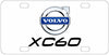 Volvo XC 60 License Plate