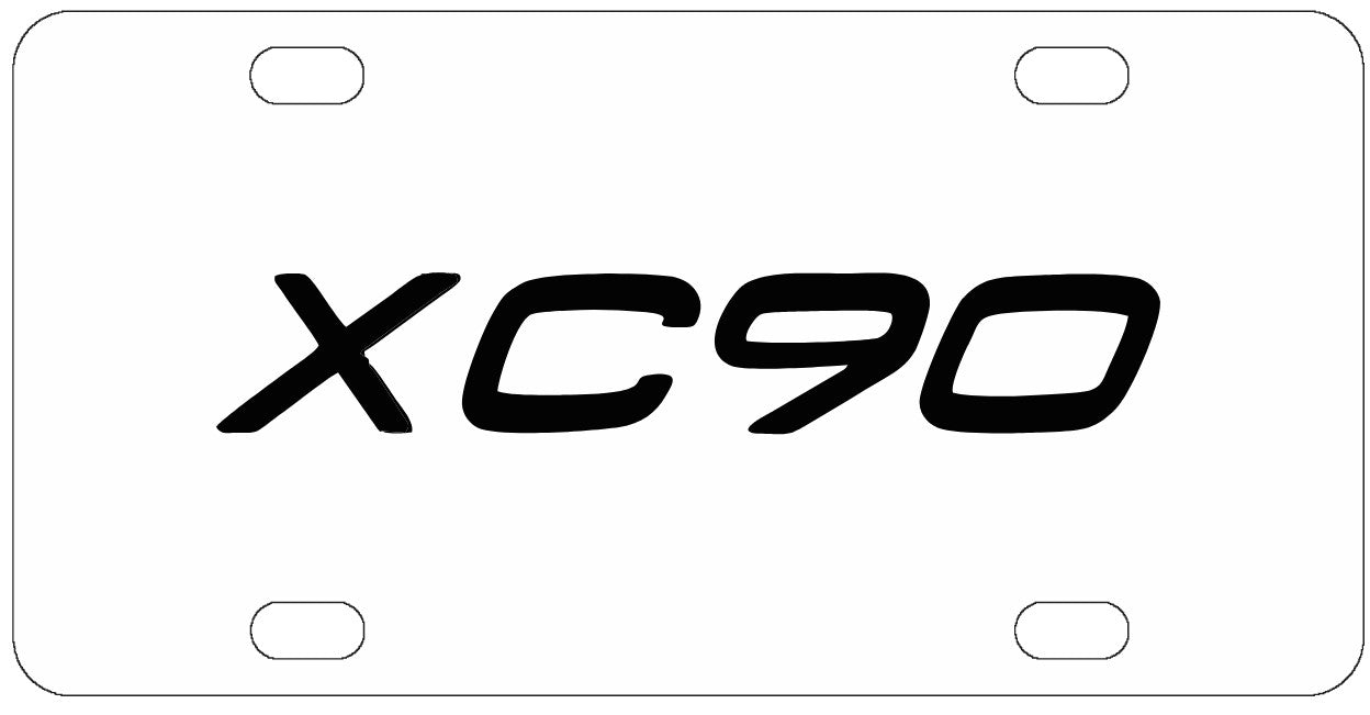 Volvo XC 90 License Plate