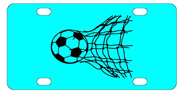 Soccer Ball Sports License Plate | Custom Creations