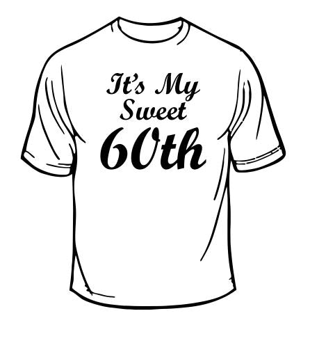 60th birthday shirts